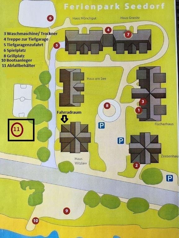 Ferienwohnung Granitzblick 3 Mit Wintergarten Und Seeblick Seedorf  Exterior photo